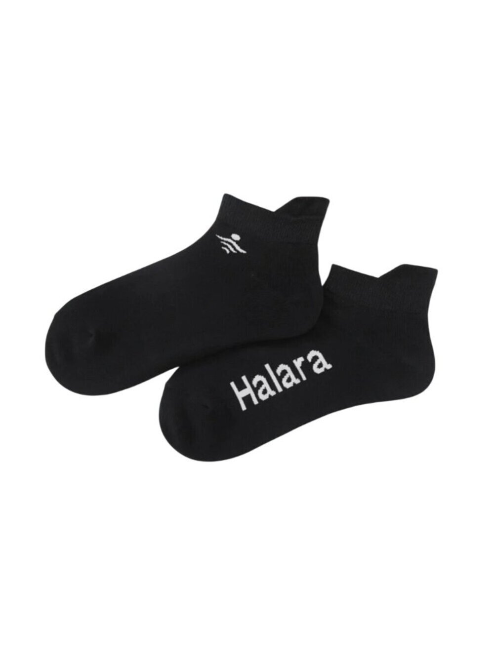 HALARA Black Pickleball Ankle Socks